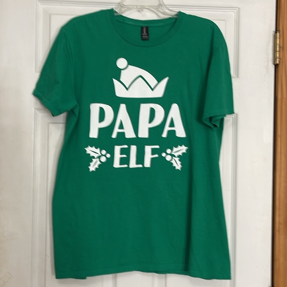 Christmas Pajamas His & Hers Papa Mama Elf large & 2xl EUC Matching Family - Picture 5 of 9